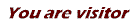 You are visitor